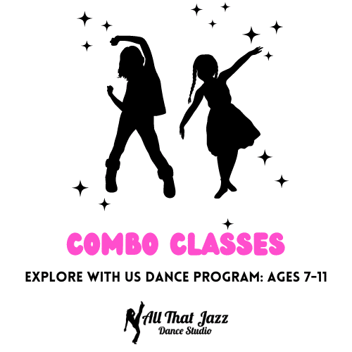 combo dance class for Explore with us dance at All That Jazz