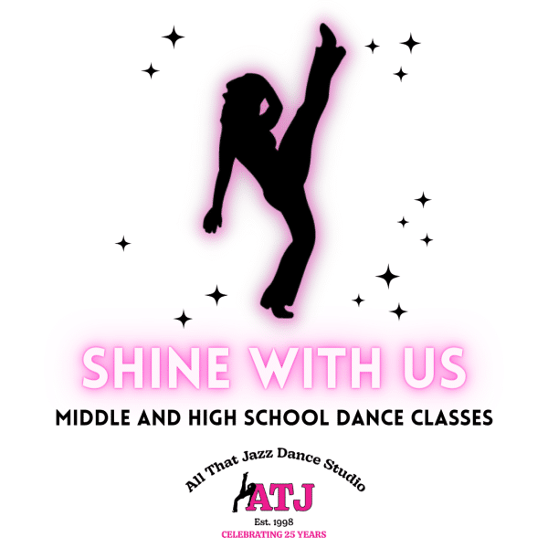 Shine with Us middle and high school dance classes in Newton