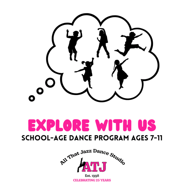 Explore with Us school age dance program at All That Jazz in Newton