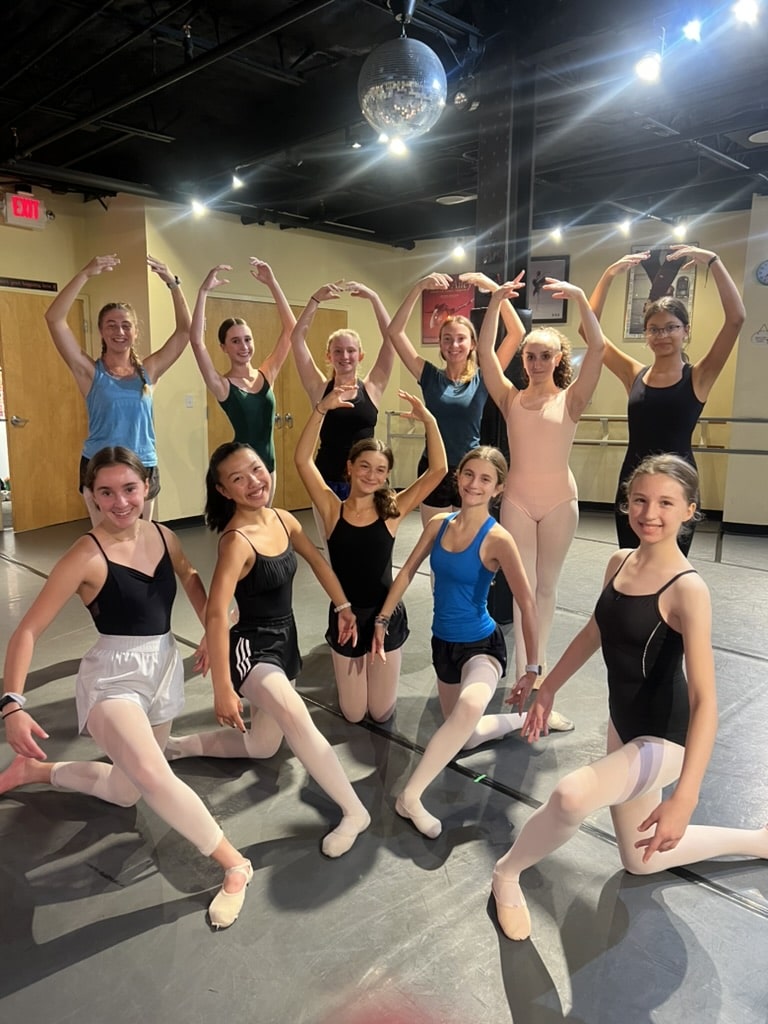 ballet dancers at all that jazz in newton