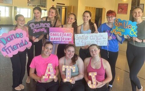 high school and middle school dancers at Newton, MA dance studio