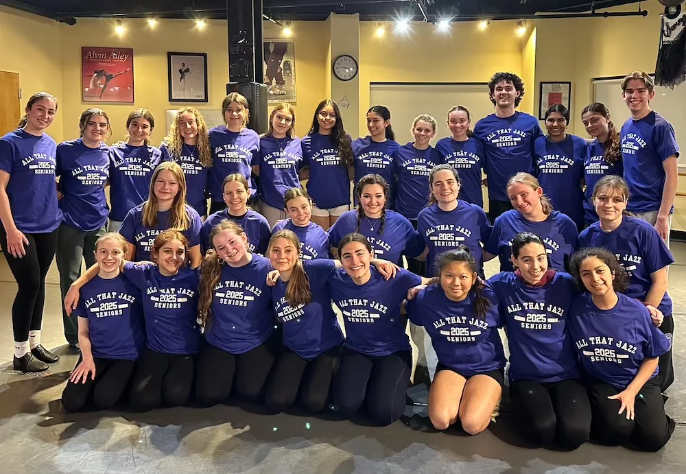 Senior Dance Group Photo 2025