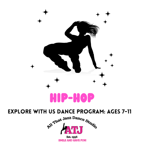 Hip-Hop Dance Program Poster Ages 7–11