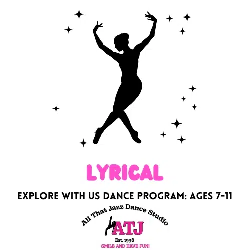 Lyrical Dance Program Poster Ages 7–11