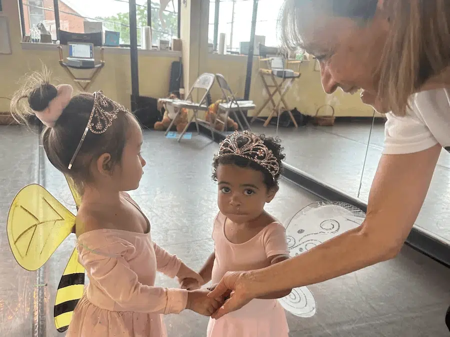 Twirling Tykes - Toddler Ballerinas In Fairy Costumes During Dance Class - ATJ