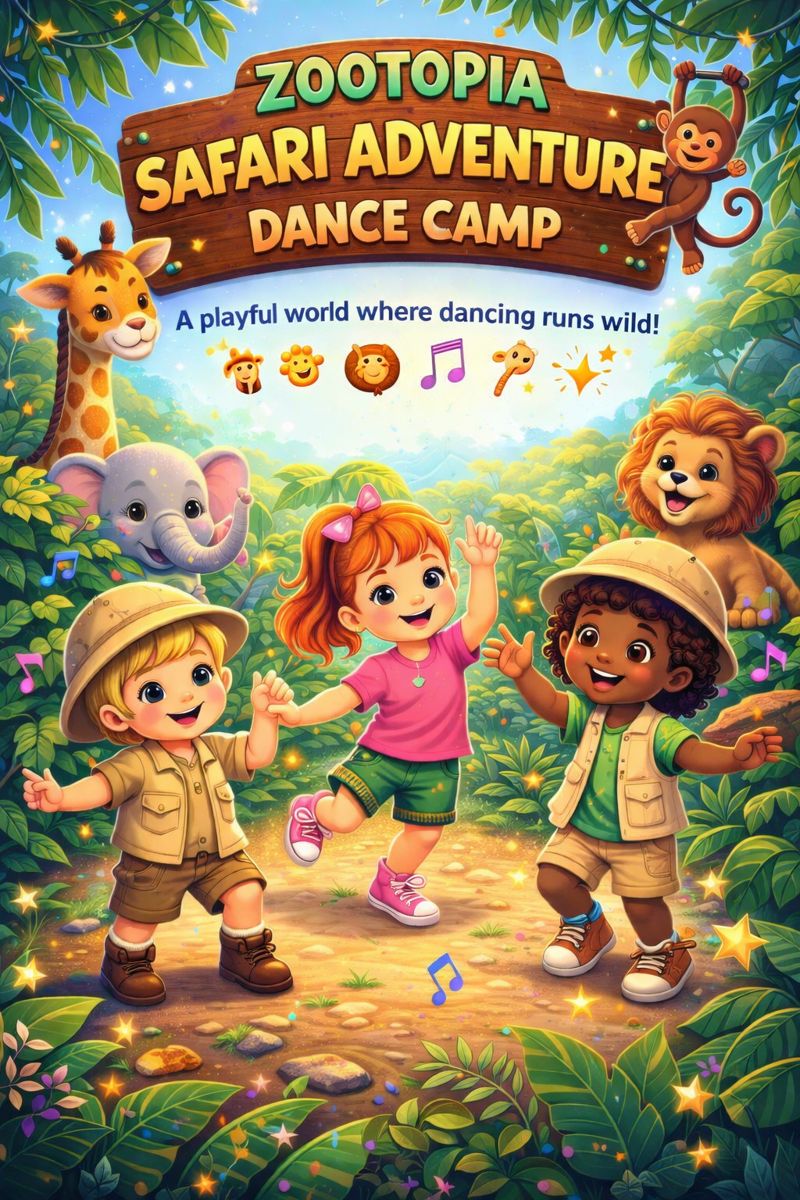 Zootopia Safari Adventure Dance Camp