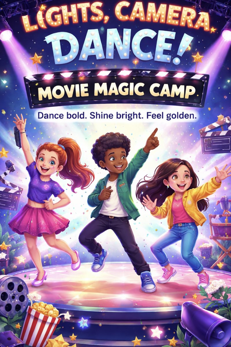 Lights, Camera, Dance! Movie Magic Camp