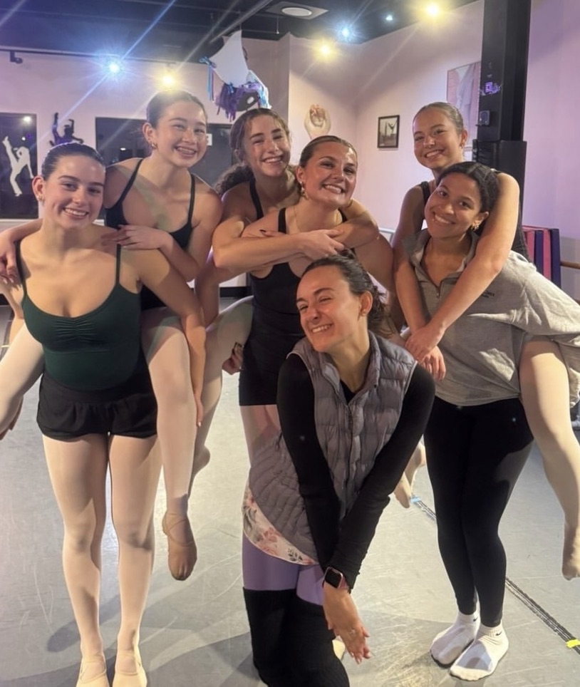 ballet dancers in class in Newton, MA